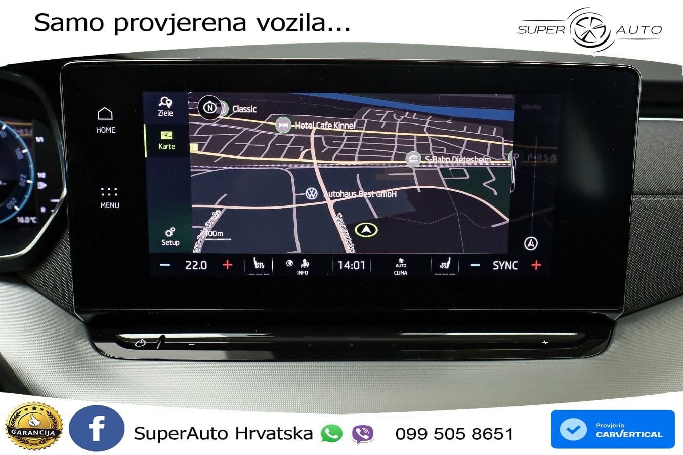 Škoda Octavia Combi 1.5 TSI EVO e-TEC (150 KS) DSG LED+GR SJED+ACC