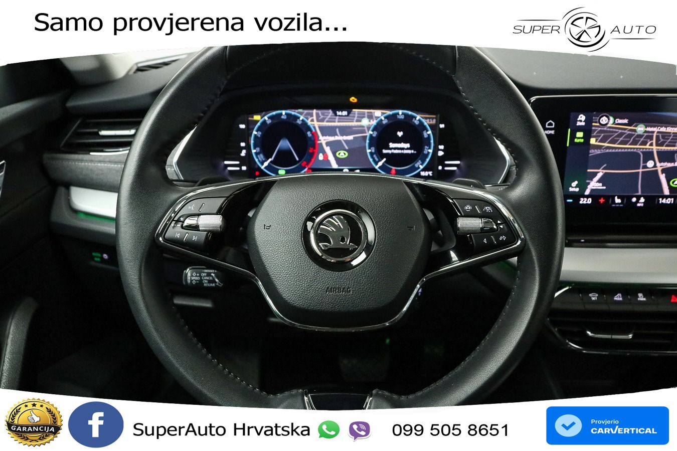 Škoda Octavia Combi 1.5 TSI EVO e-TEC (150 KS) DSG LED+GR SJED+ACC