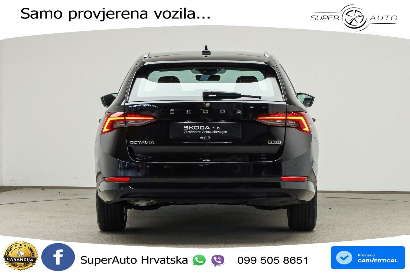 Škoda Octavia Combi 1.5 TSI EVO e-TEC (150 KS) DSG LED+GR SJED+ACC
