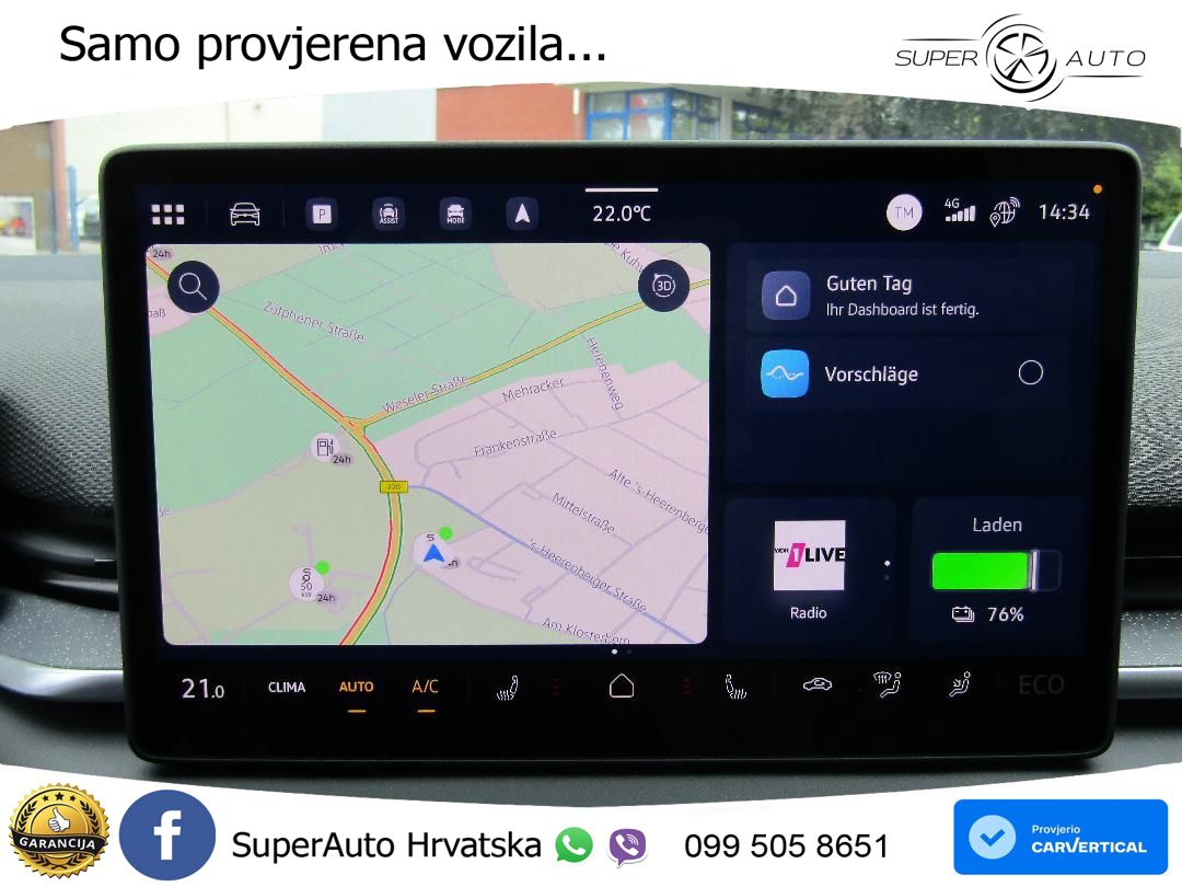 Volkswagen ID.3 58 kWh (190 KS) LED+GR SJED+ACC