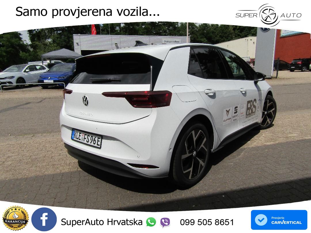 Volkswagen ID.3 58 kWh (190 KS) LED+GR SJED+ACC