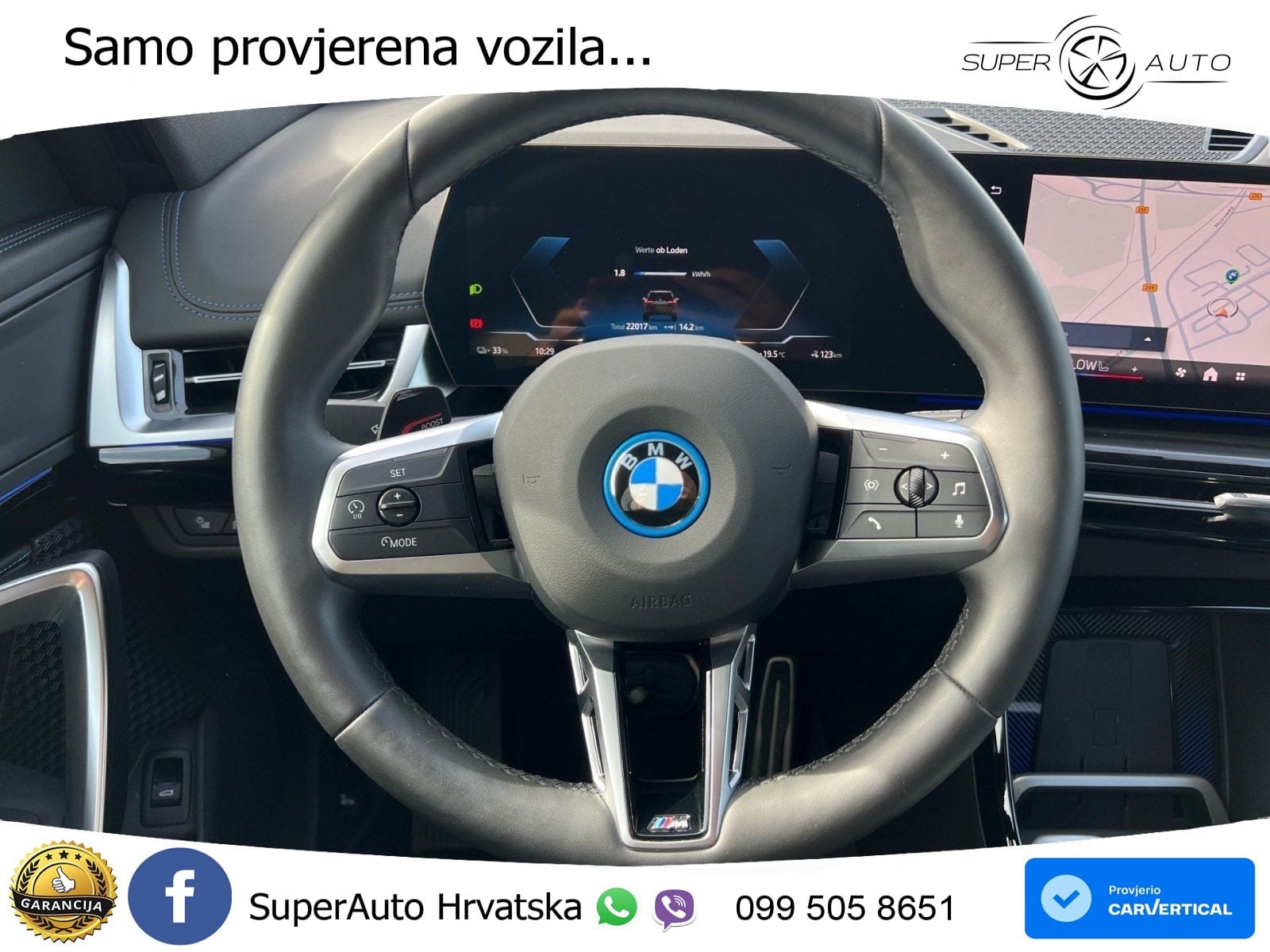 BMW iX1 68 kWh (313 KS) xDrive30 M Sport LED+GR SJED+ACC