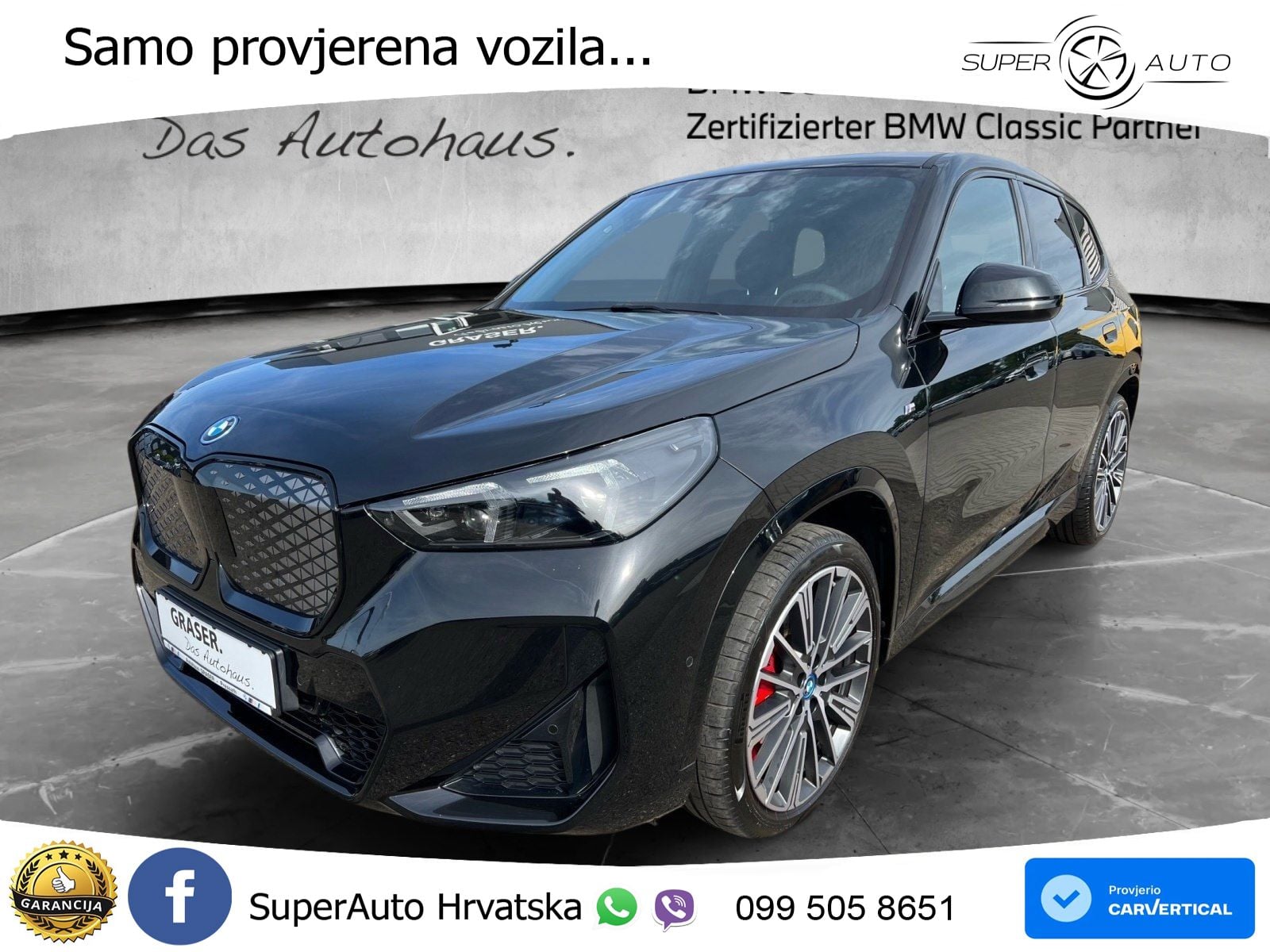 BMW iX1 68 kWh (313 KS) xDrive30 M Sport LED+GR SJED+ACC