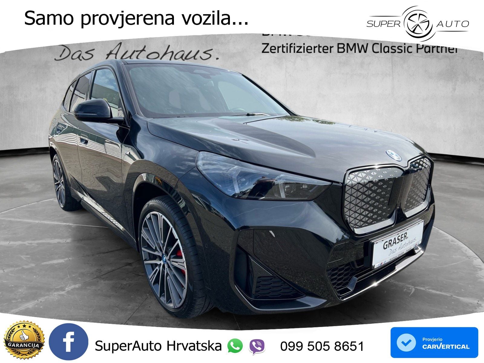 BMW iX1 68 kWh (313 KS) xDrive30 M Sport LED+GR SJED+ACC