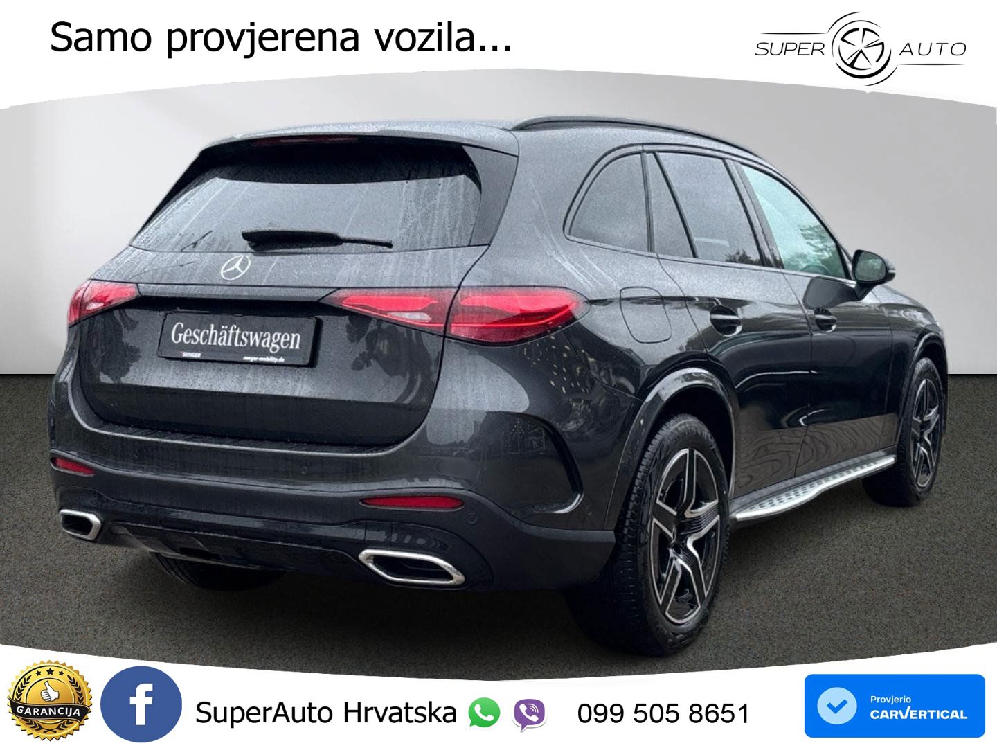 Mercedes GLC 220d (197 KS) 4MATIC 9G-TRONIC AMG LED+GR SJED+ACC