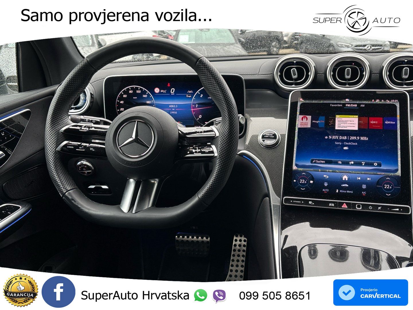 Mercedes GLC 220d (197 KS) 4MATIC 9G-TRONIC AMG LED+GR SJED+ACC