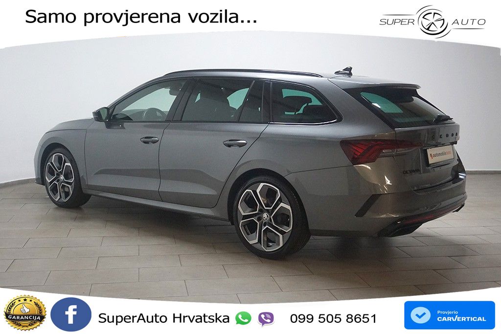 Škoda Octavia Combi RS 2.0 TDI (200 KS) 4x4 DSG LED+GR SJED+ACC