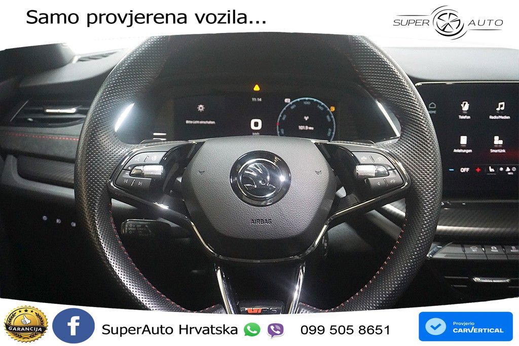 Škoda Octavia Combi RS 2.0 TDI (200 KS) 4x4 DSG LED+GR SJED+ACC