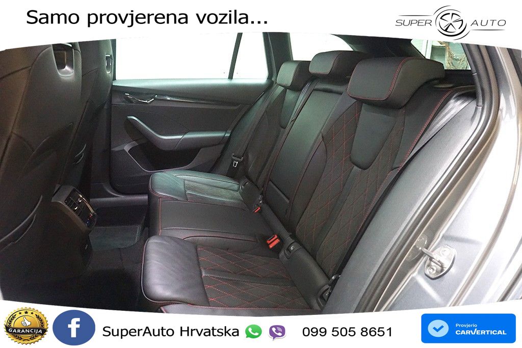 Škoda Octavia Combi RS 2.0 TDI (200 KS) 4x4 DSG LED+GR SJED+ACC