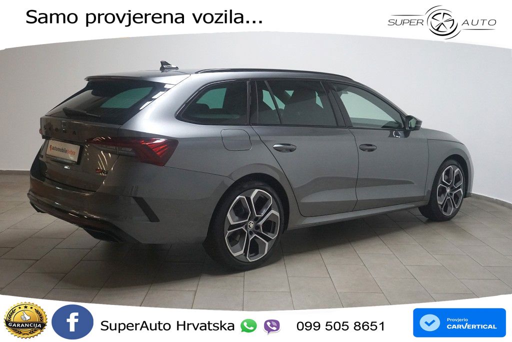 Škoda Octavia Combi RS 2.0 TDI (200 KS) 4x4 DSG LED+GR SJED+ACC
