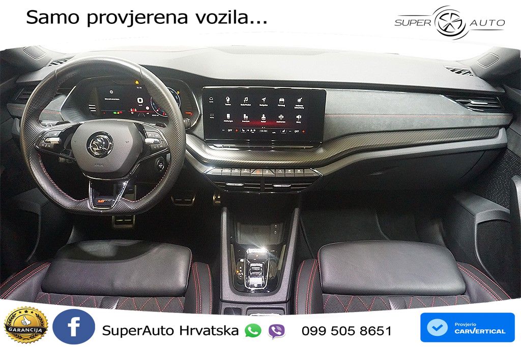 Škoda Octavia Combi RS 2.0 TDI (200 KS) 4x4 DSG LED+GR SJED+ACC