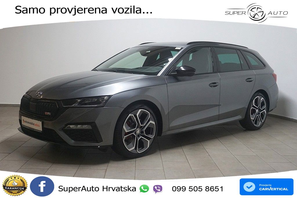 Škoda Octavia Combi RS 2.0 TDI (200 KS) 4x4 DSG LED+GR SJED+ACC