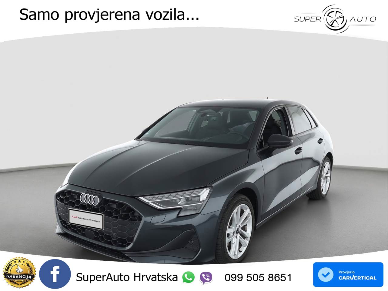 Audi A3 30 TDI (116 KS) MATRIX+GR SJED+KAM