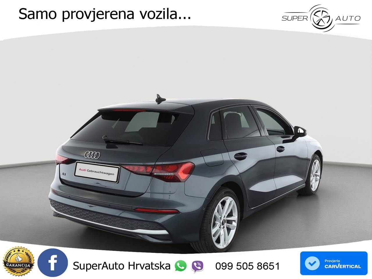Audi A3 30 TDI (116 KS) MATRIX+GR SJED+KAM