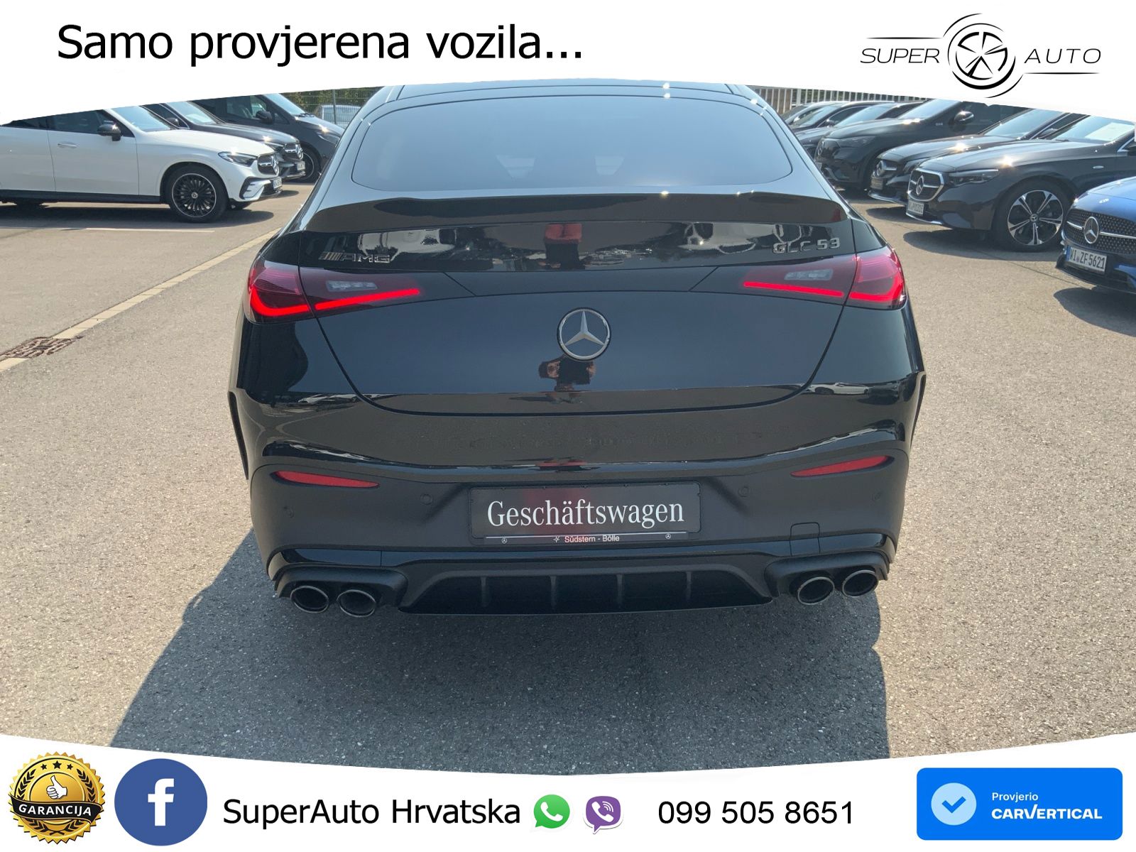 Mercedes GLC Coupe AMG 53 (449 KS) 4MATIC+ AMG SPEEDSHIFT TCT 9G ACC+GR SJED+360+PANO