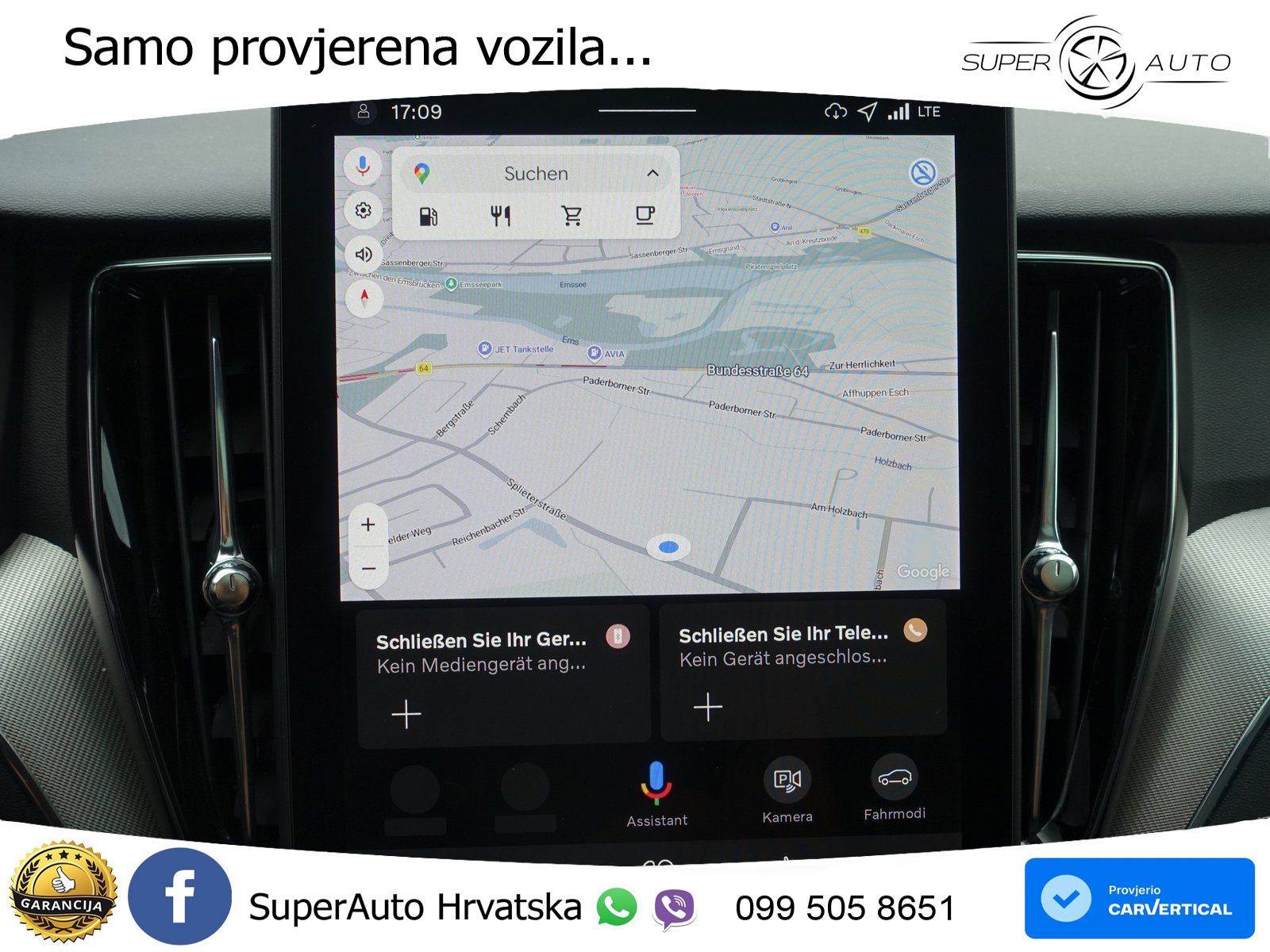 Volvo XC60 B5 Benzin AWD Geartronic ACC+HEAD+4xGR SJED+360+PANO