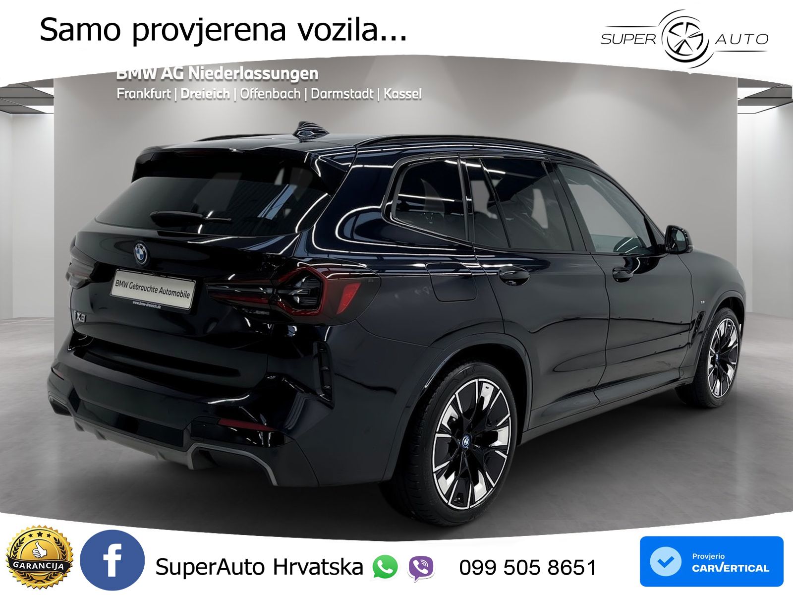 BMW iX3 80 kWh (286 KS)