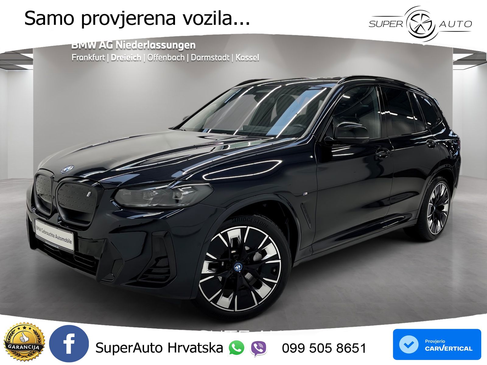 BMW iX3 80 kWh (286 KS)