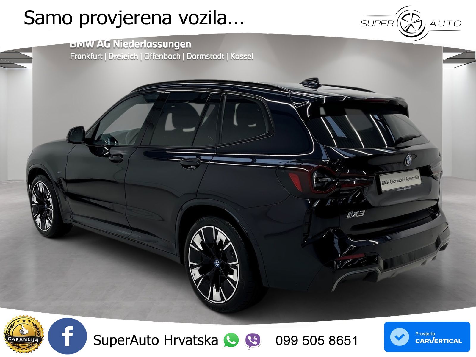 BMW iX3 80 kWh (286 KS)