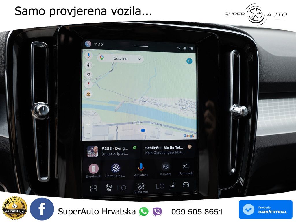 Volvo XC40 2.0 B3 163 KS Automatic LED+GR SJED+ACC