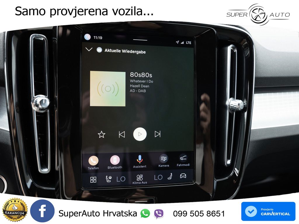 Volvo XC40 2.0 B3 163 KS Automatic LED+GR SJED+ACC
