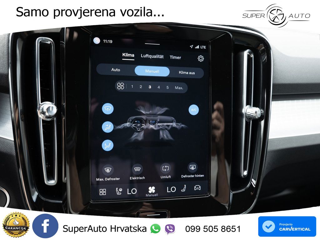 Volvo XC40 2.0 B3 163 KS Automatic LED+GR SJED+ACC