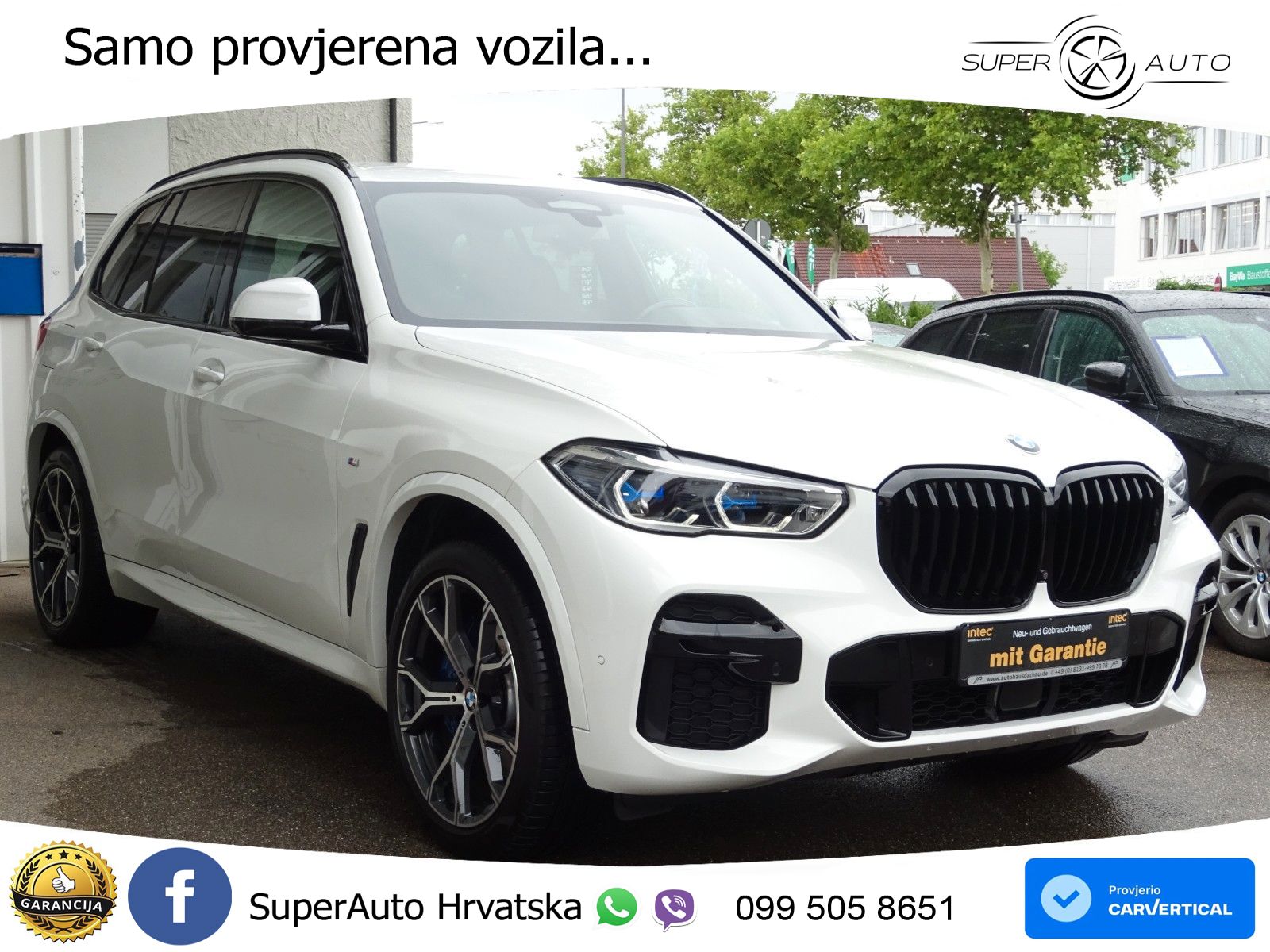 BMW X5 30d (286 KS) xDrive Steptronic M Sport ZRAČNI+ACC+GR SJED+360