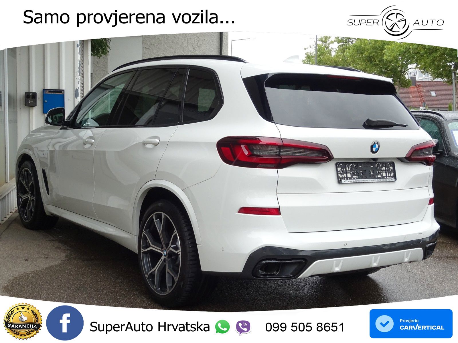 BMW X5 30d (286 KS) xDrive Steptronic M Sport ZRAČNI+ACC+GR SJED+360