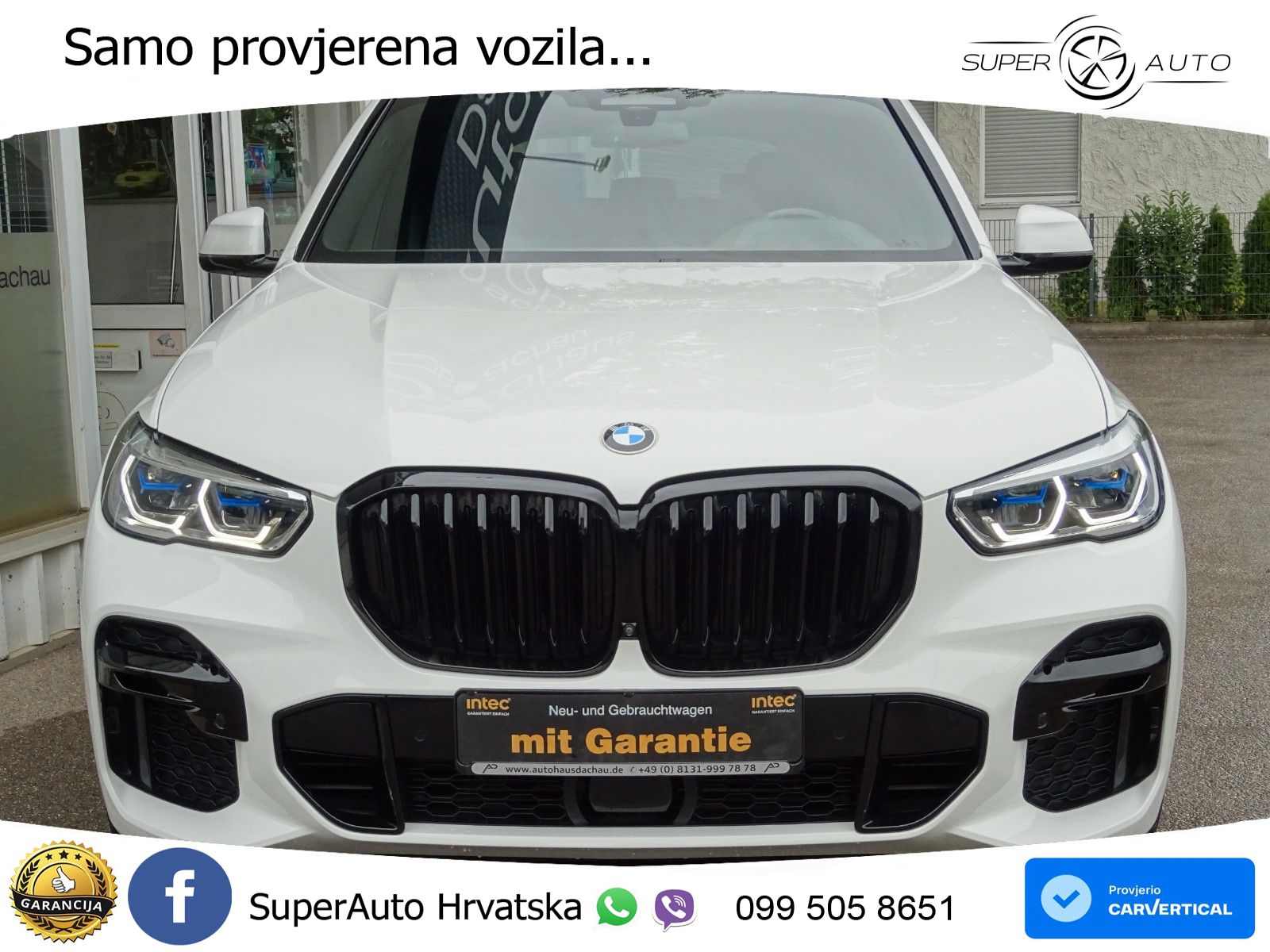 BMW X5 30d (286 KS) xDrive Steptronic M Sport ZRAČNI+ACC+GR SJED+360