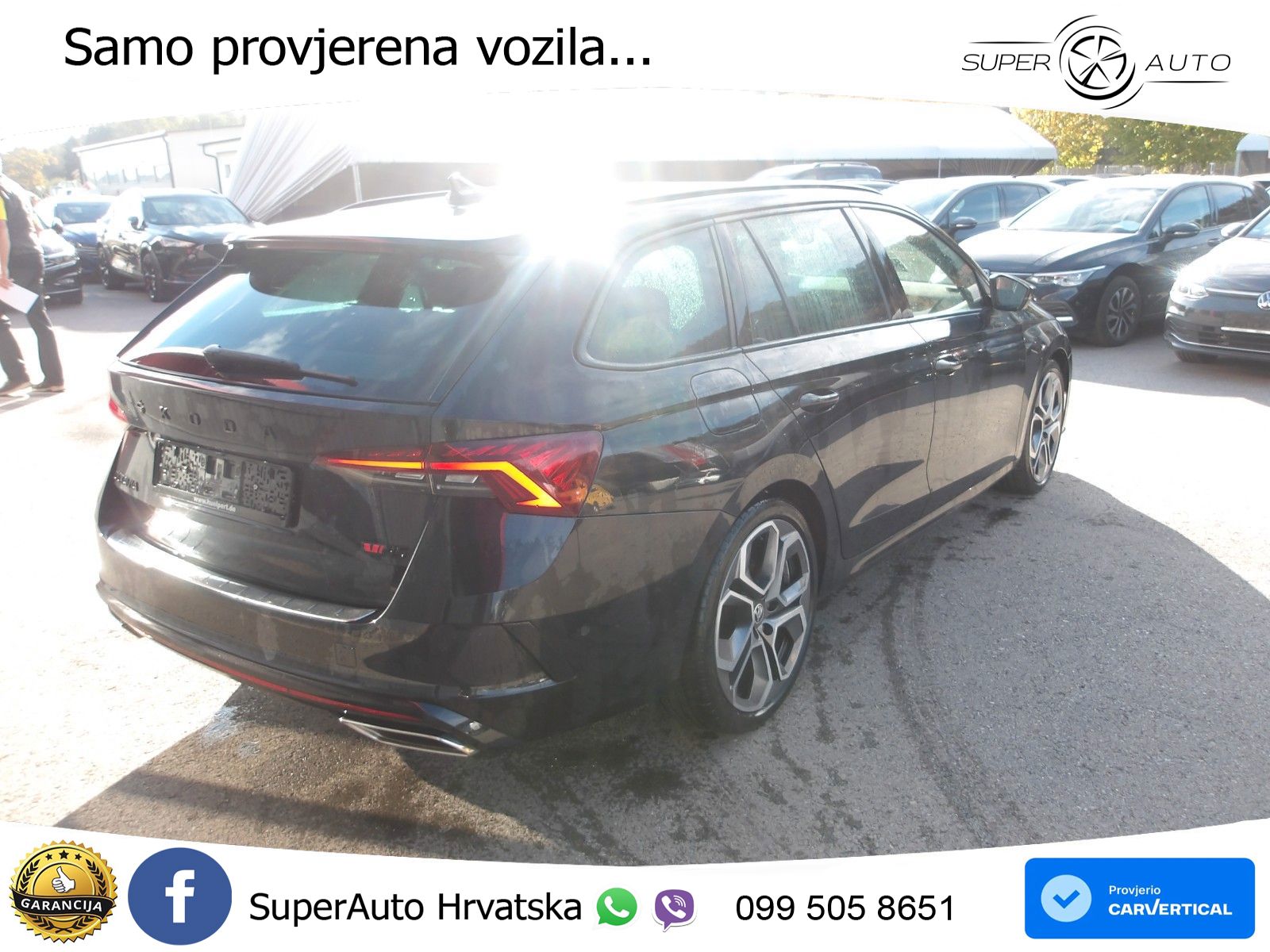 Škoda Octavia Combi RS 2.0 TDI (200 KS) 4x4 DSG LED+GR SJED+ACC