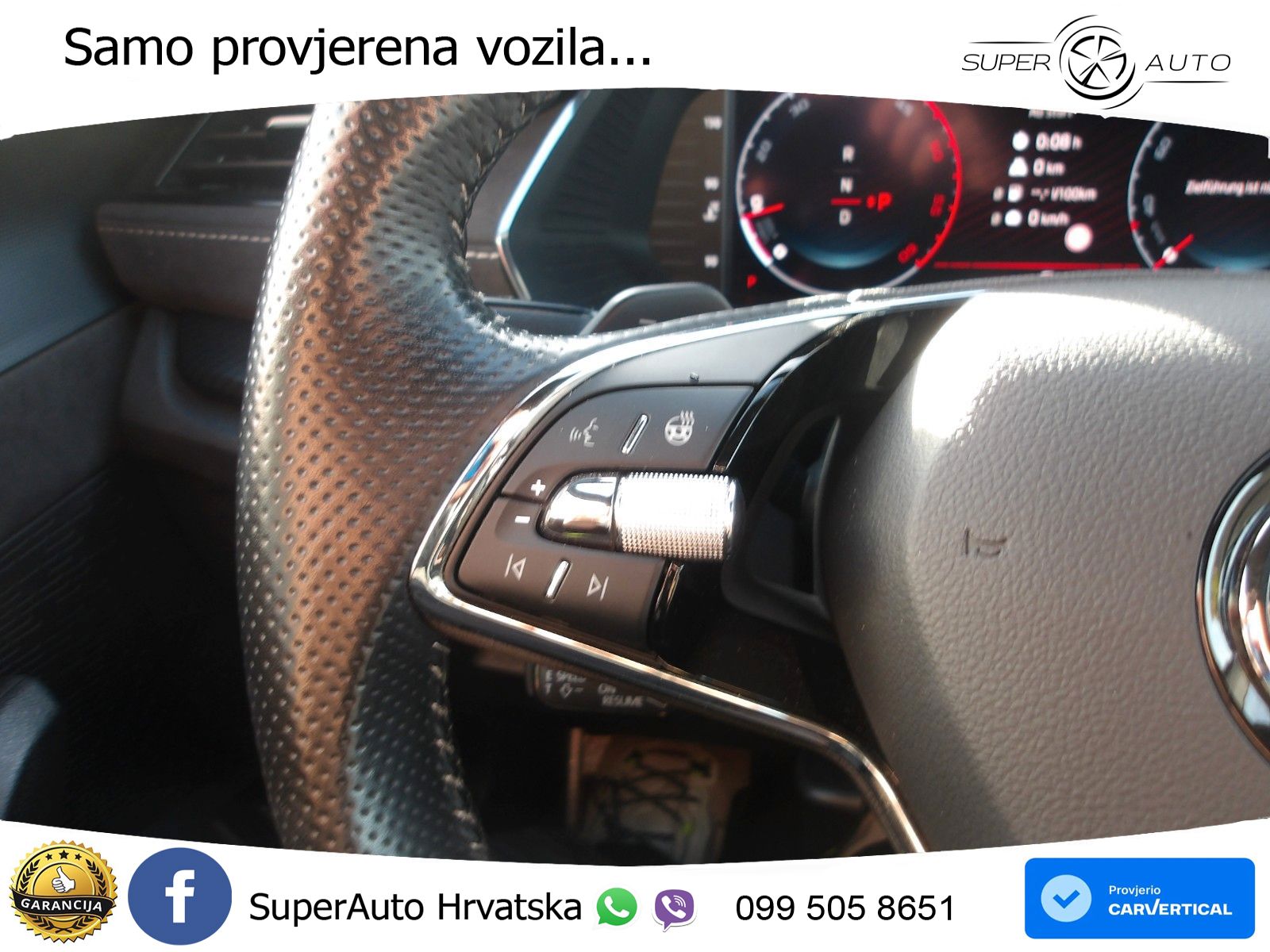 Škoda Octavia Combi RS 2.0 TDI (200 KS) 4x4 DSG LED+GR SJED+ACC