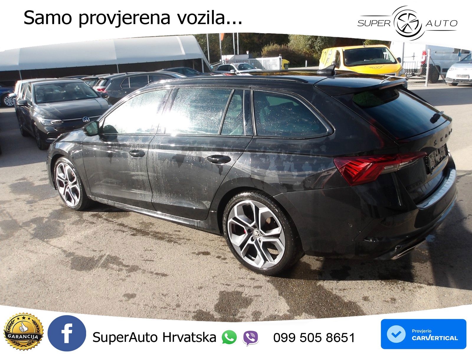 Škoda Octavia Combi RS 2.0 TDI (200 KS) 4x4 DSG LED+GR SJED+ACC