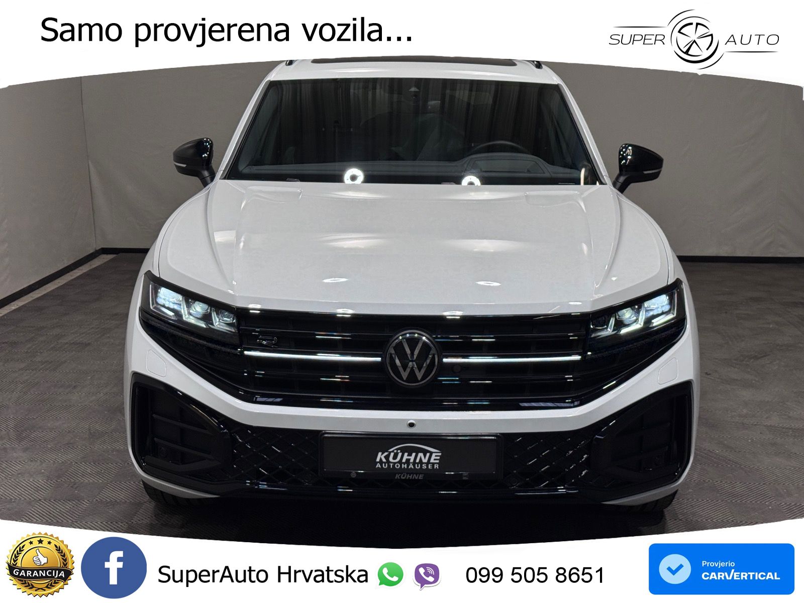 Volkswagen Touareg 3.0 V6 TDI (286 KS) 4MOTION Tiptronic ZRAČNI+ACC+GR SJED+KAM+PANO