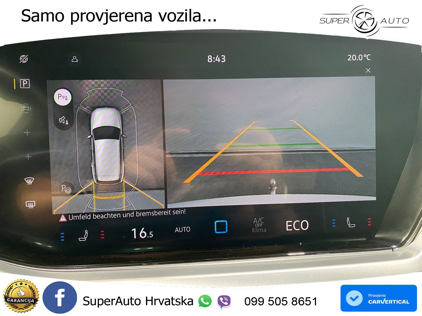 Volkswagen Touareg 3.0 V6 TDI (286 KS) 4MOTION Tiptronic ZRAČNI+ACC+GR SJED+KAM+PANO
