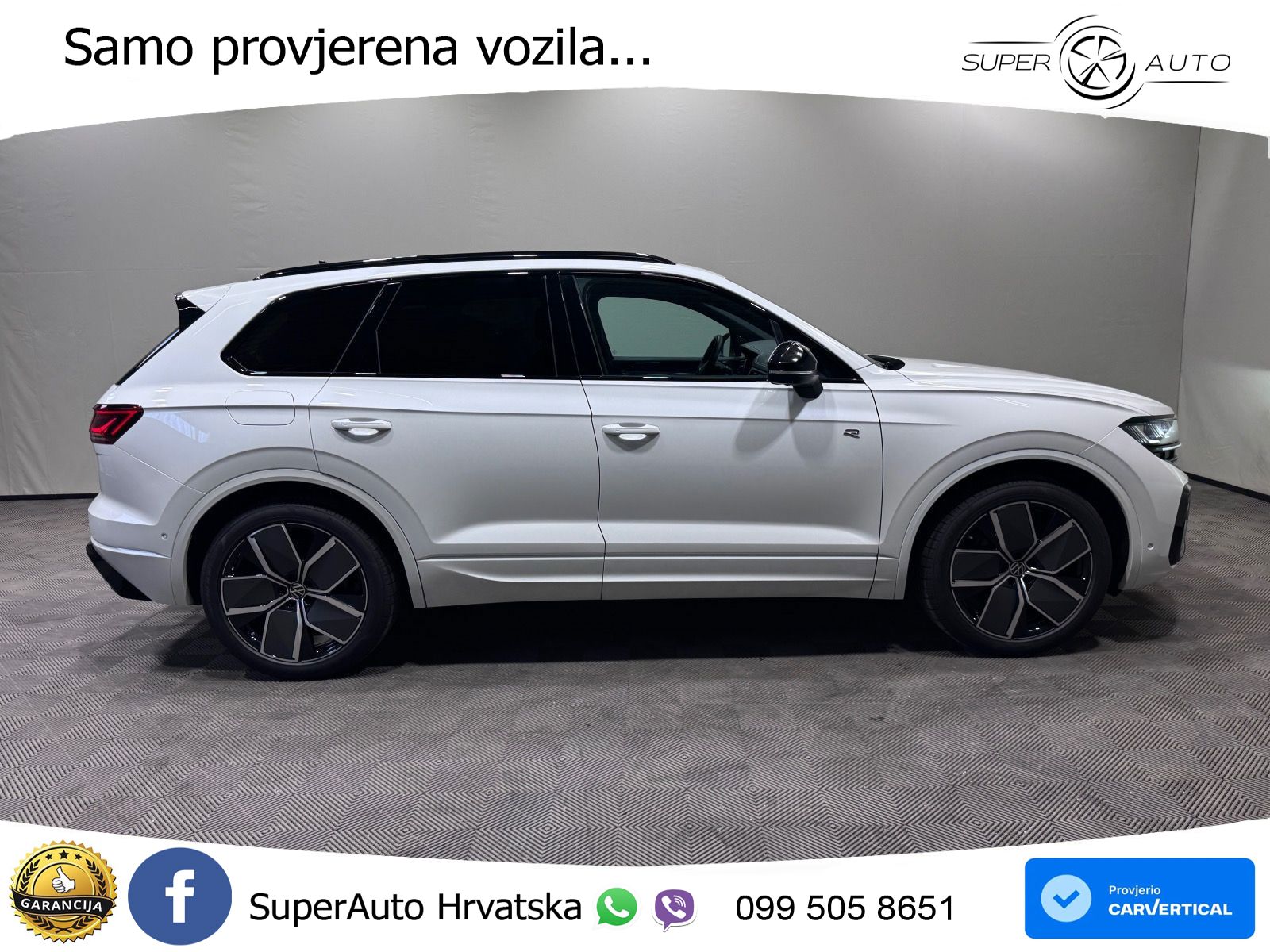 Volkswagen Touareg 3.0 V6 TDI (286 KS) 4MOTION Tiptronic ZRAČNI+ACC+GR SJED+KAM+PANO