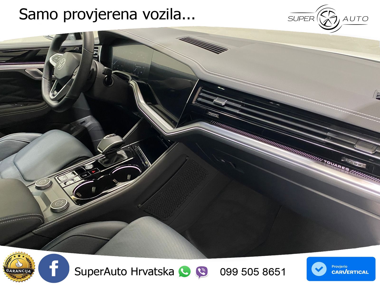 Volkswagen Touareg 3.0 V6 TDI (286 KS) 4MOTION Tiptronic ZRAČNI+ACC+GR SJED+KAM+PANO