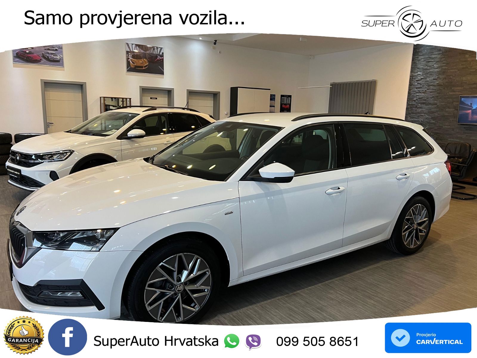 Škoda Octavia Combi 2.0 TDI (150 KS) DSG LED+GR SJED+ACC