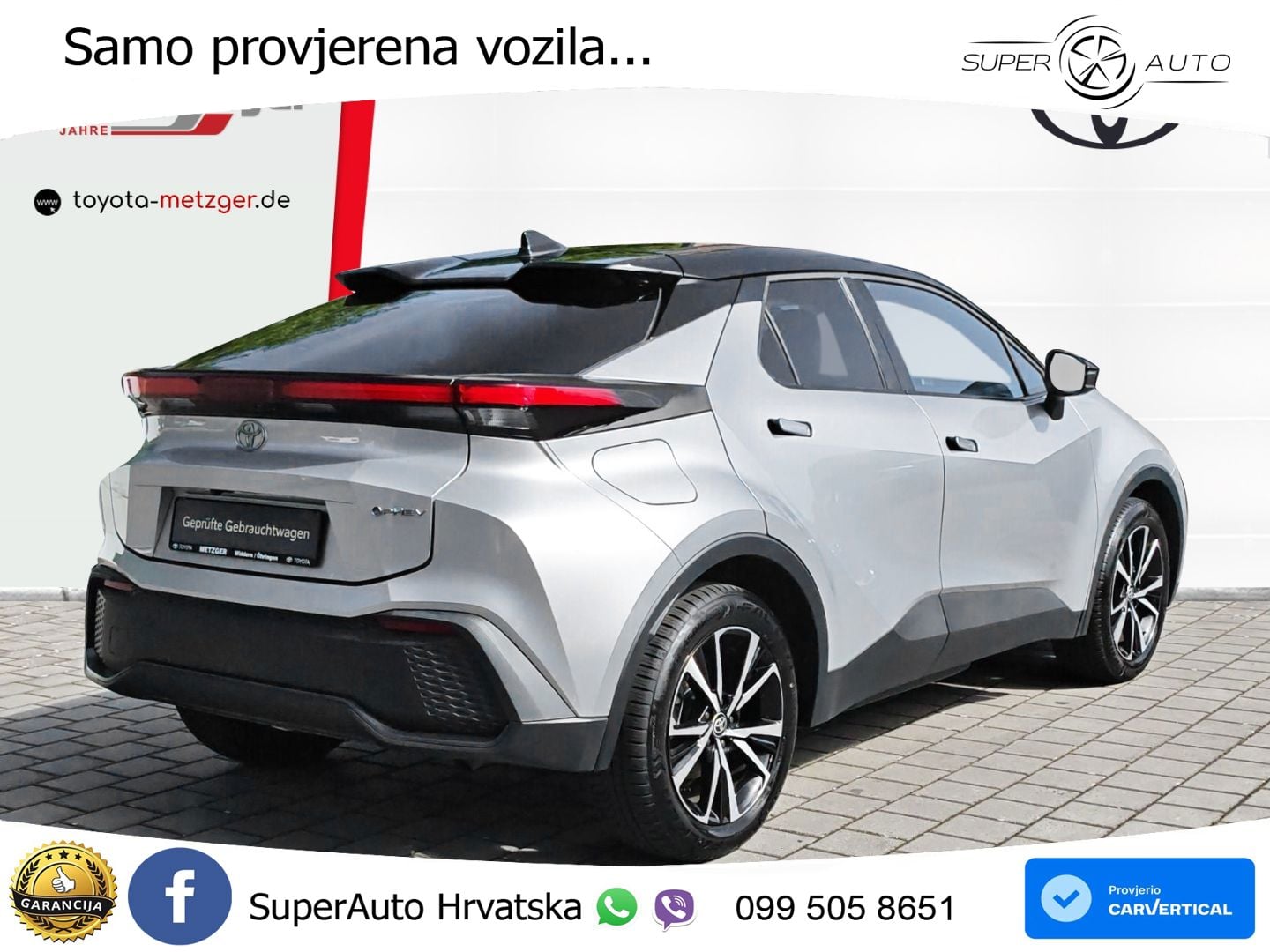 Toyota C-HR 2.0 (223 KS) PHEV e-CVT Teamplayer LED+GR SJED+ACC