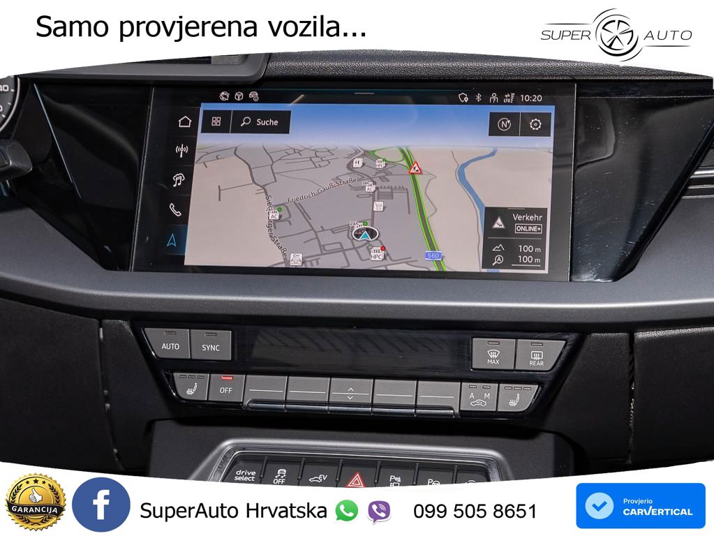 Audi A3 Sportback 40 TFSI e (204 KS) Plug-in Hybrid S tronic LED+GR SJED+ACC
