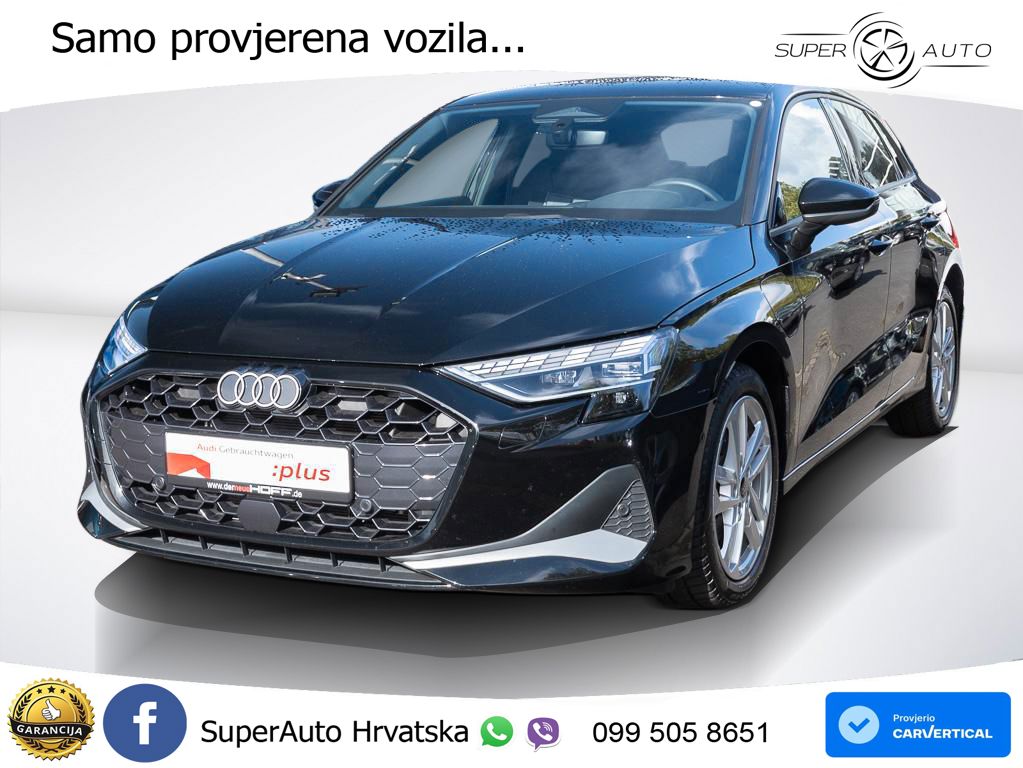 Audi A3 Sportback 40 TFSI e (204 KS) Plug-in Hybrid S tronic LED+GR SJED+ACC