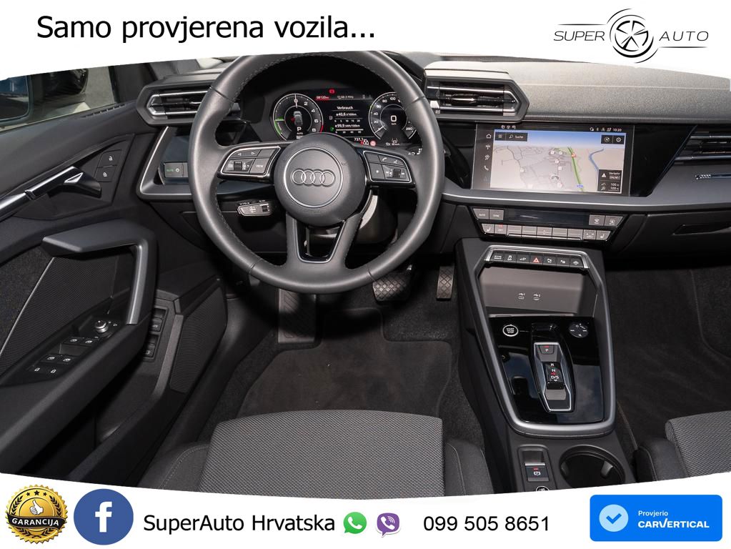 Audi A3 Sportback 40 TFSI e (204 KS) Plug-in Hybrid S tronic LED+GR SJED+ACC