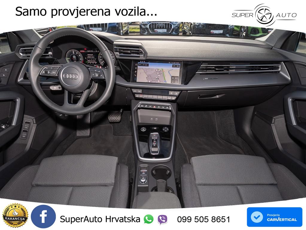 Audi A3 Sportback 40 TFSI e (204 KS) Plug-in Hybrid S tronic LED+GR SJED+ACC