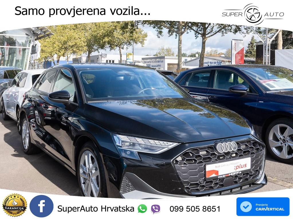 Audi A3 Sportback 40 TFSI e (204 KS) Plug-in Hybrid S tronic LED+GR SJED+ACC