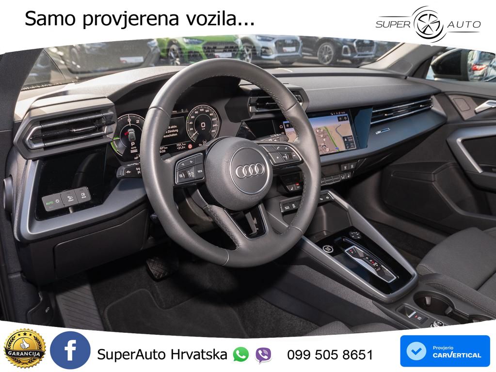 Audi A3 Sportback 40 TFSI e (204 KS) Plug-in Hybrid S tronic LED+GR SJED+ACC