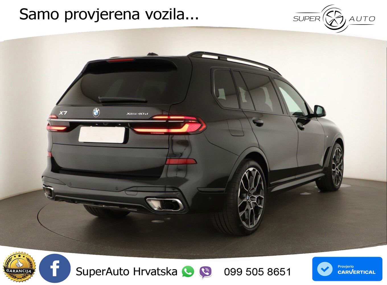 BMW X7 40d (352 KS) xDrive Steptronic M Sport