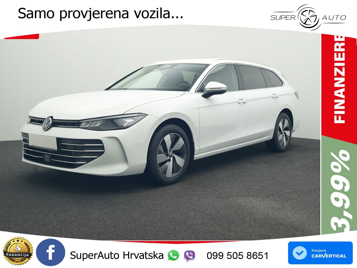 Volkswagen Passat Variant 1.5 eTSI (150 KS) DSG Business LED+GR SJED+ACC