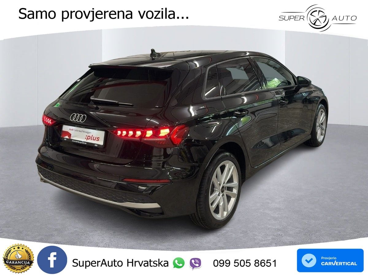 Audi A3 40 TFSIe (204 KS) S tronic advanced LED+GR SJED+ACC