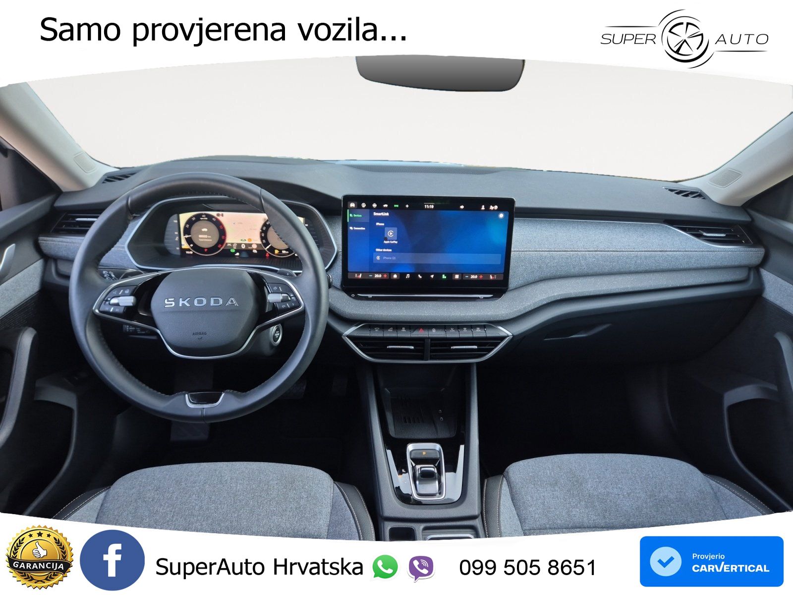Škoda Octavia Combi 2.0 TDI (150 KS) DSG LED+GR SJED+ACC
