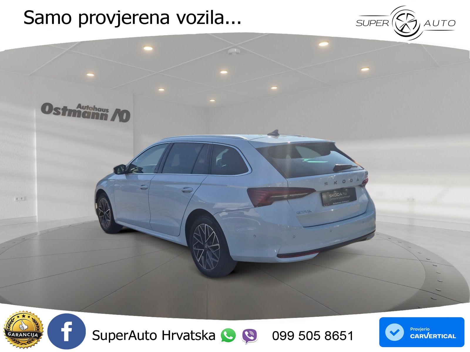 Škoda Octavia Combi 2.0 TDI (150 KS) DSG LED+GR SJED+ACC