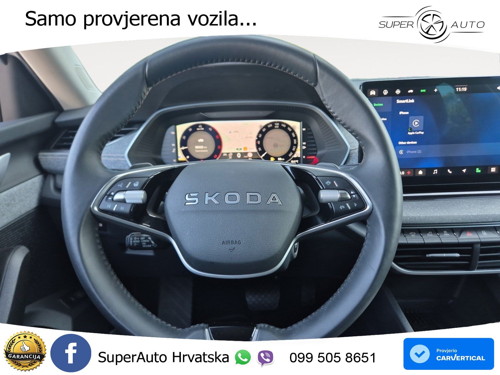 Škoda Octavia Combi 2.0 TDI (150 KS) DSG LED+GR SJED+ACC
